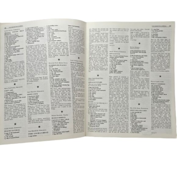 Vintage 1980s Edmonton Journal Reader Favorite Recipes Cookbook Alberta Newspape - Picture 9 of 16